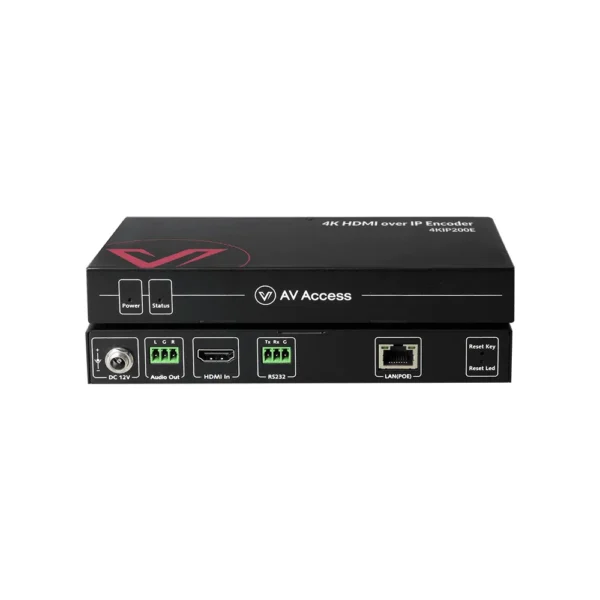 Zero-Configuration 4K AV over IP Encoder w/ Video Wall & Visual Control                4KIP200E