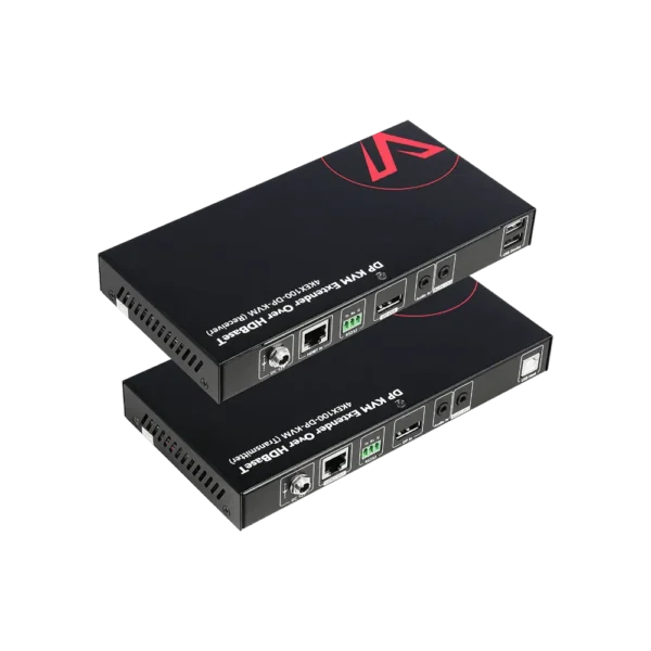 DisplayPort KVM Extender over CAT6, 4K Zero-Latency, 100m/330ft HDBaseT w/ Auto EDID            4KEX100-DP-KVM - Image 2