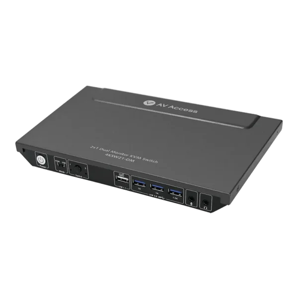 4K Dual Monitor KVM Switch, 2-Port HDMI with Hotkey Switching, Supports High Refresh Rates like 144Hz, 165Hz & 240Hz           4KSW21-DM - Image 4