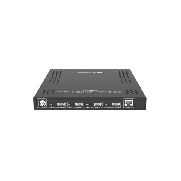 Zero-Configuration 4-in-1 4K AV over IP Encoder, Works with 4KIP200D for IP Matrix & Video Wall, Ideal for Sports Bar             4KIP204E - Image 2
